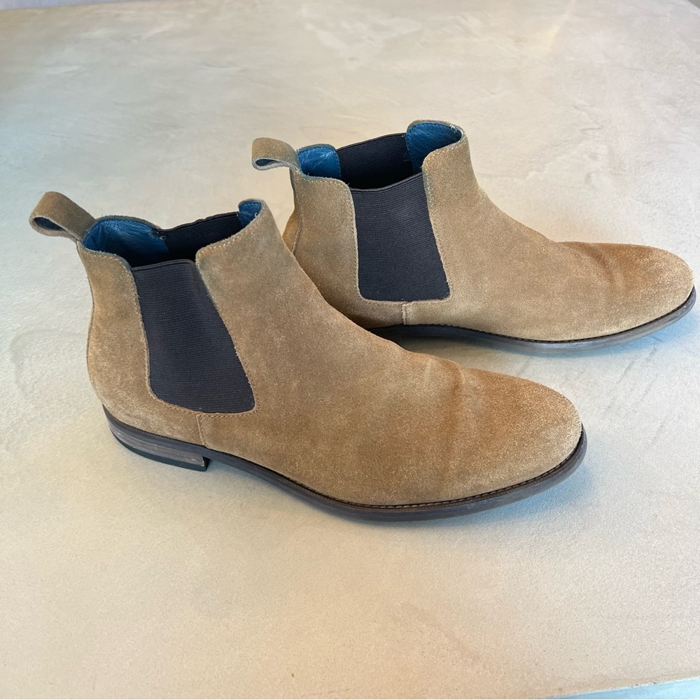 BLAKE MCKAY York Chelsea Boots in Light Brown Suede Size 8 - Picture 4 of 8
